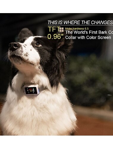  Dog Training Shock Collar Shock Collar For Dogs With Remote Dog Barking Control Devices Easy Install Electric 3 Modes Beep Vibration Dog Waterproof Anti Bark Rechargable Safety ABS+PC Electronic