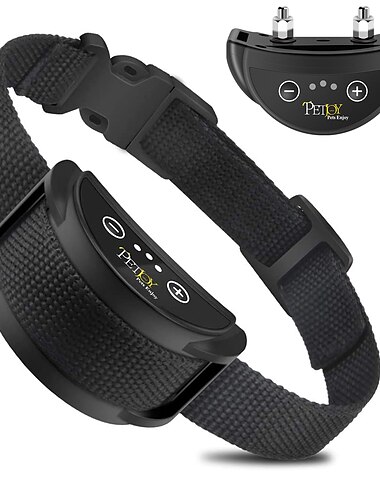  Bellhalsband für Hunde, Bellschockhalsband, automatisches Antibellhalsband mit Piepton & Schockbellhalsband mit einstellbarer Empfindlichkeit für alle Hunderassen