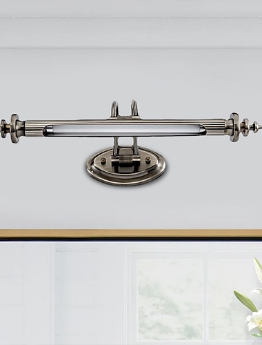  spiegelverlichting, vintage badkamerspiegelverlichting, badkamerlamp, kaptafelverlichting voor kaptafelverlichting, ip44 wandlamp voor binnen, 4000k roterende make-uplamp schilderijlampen 90-264v