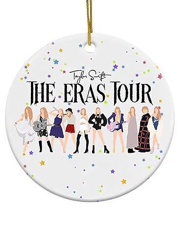  Weihnachtsschmuck – Geschenk für Fans – 7,6 cm rund – Weihnachtsgeschenk