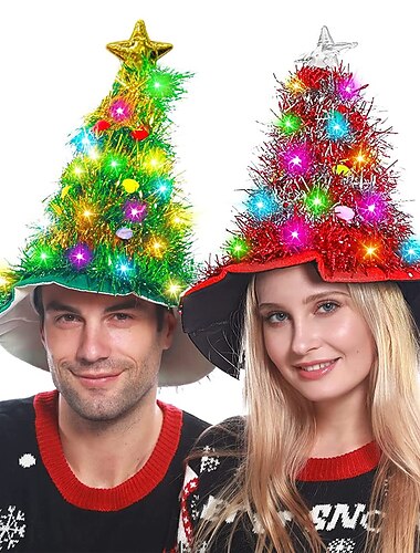  Papá Noel Artículos Para Celebrar la Navidad Gorro navideño Unisexo Navidad Víspera de Todos los Santos Carnaval Nochebuena Vacaciones Sombrero