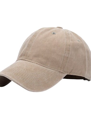  Herren Cap Basecap SnapBack-Kappe Hellkaki Schwarz Baumwolle Bedruckt Strassenmode Stilvoll Brautkleider schlicht Täglich Outdoorbekleidung Festtage Buchstabe Oktoberfest-Bier Sonnenschutz