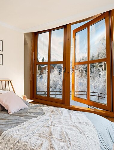  vinter vinduer snø landskap billedvev veggkunst stor billedvev veggmaleri dekorasjon fotografi bakgrunn teppe gardiner hjem soverom stue dekorasjon