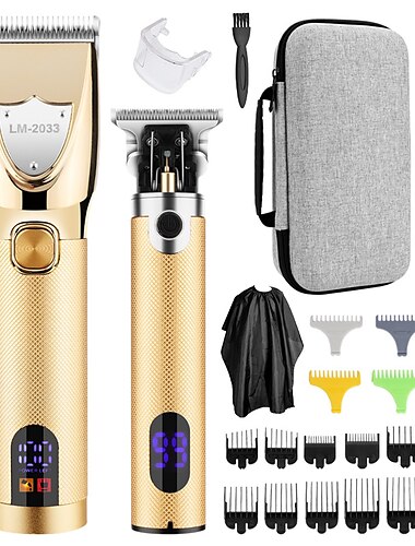  Professionelle Haarschneidemaschinen, kabellose Haarschneidemaschinen für Männer, Friseursalon, Haarschneider, Haarschneidemaschinen, Kit, professionelle elektrische Haarschneidemaschinen für Herren,