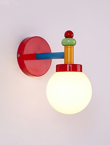  kinderkamer glazen wandlamp g9 lichtbron binnen decoratieve verlichting wandlampen kleuterschool wandkandelaars klaslokaal 110-240v
