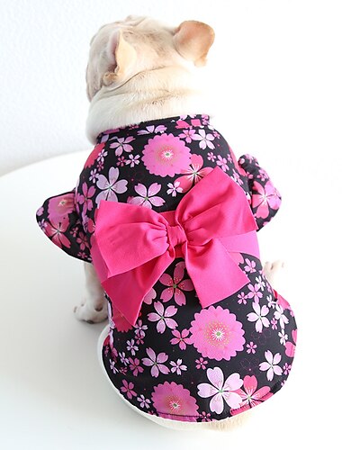  Hund Katze Kleid Mode Niedlich Winter Weich Waschbar Bequem Outdoor Alltagstauglich Hundebekleidung for Bichon Frise Pudel Zwergspitz Baby Haustier Papillon