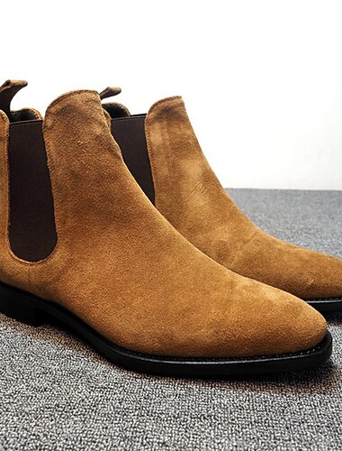  miesten mustat keinomokkanahkaiset chelsea-saappaat - ihanteelliset juhlatilaisuuksiin, toimistoasuihin ja iltatapahtumiin