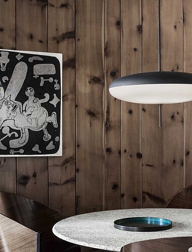  Lampă cu pandantiv cu led 30/50cm Lampă suspendată pentru restaurante moderne, aliaj de aluminiu, lampă suspendată simplitate, candelabru creativ nordic cu led pentru bucătărie 110-240v