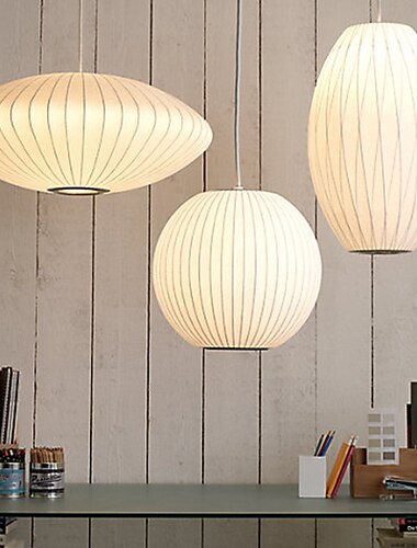  led-hanglamp cocon kroonluchter lantaarnontwerp voor café-restaurant 110-240v