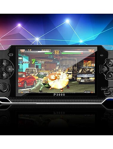  X6-Upgrade-Version 4,3-Zoll-PSP-Handheld-Spiel 8 GB Arcade NES Nostalgic Sup64-Bit-Handheld-MP5-Player Fabrik