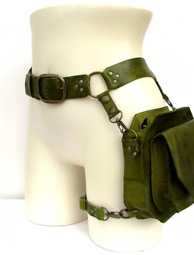  Punk & Gothic Mittelalterlich Steampunk Tasche Pestdoktor Einfarbig Herren Damen Karneval Maskerade Zurück zur Schule Party Besonderer Anlass Erwachsene Tasche