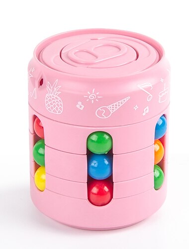  Können magische Bohnen Zauberwürfel Geschenk Cola-Flasche Kinder Fidget Spinner Grundschule Kindergarten Geschenk pädagogisches Spielzeug