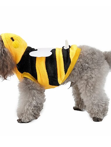  Hund Katze Kapuzensweatshirt Mode Niedlich Winter Warm Weich Waschbar Bequem Outdoor Alltagstauglich Festival Hundebekleidung for Bichon Frise Pudel Zwergspitz Baby Haustier Papillon