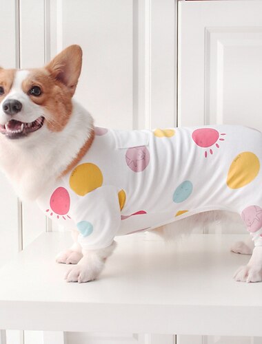  Cachorros Gatos Pijamas Moda Estilo bonito Inverno Respirável Macio Lavável Confortável Ao ar livre Casual / Diário Roupas para cães for Bichon Frise Pomerânia Animais de Pequeno Porte Borboleta