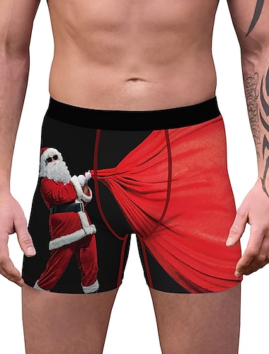  クリスマスプレゼント ボクサーブリーフ 下着 男性用 クリスマス カーニバル マスカレード クリスマス・イブ クリスマス 大人 パーティー クリスマス