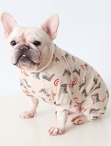  Honden Katten Pyjama Modieus leuke Style Winter Zacht Wasbaar Comfortabel Voor Binnen Casual / Dagelijks Hondenkleding for Bichon Frise Poedel pomeranian kleine huisdieren Vlinder