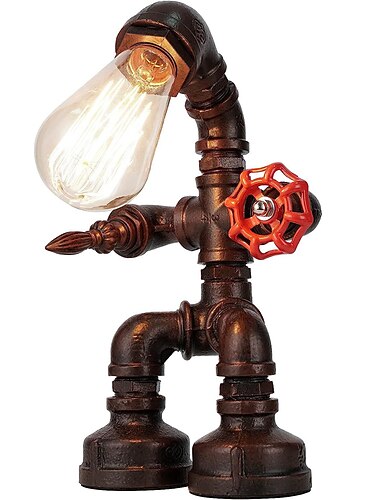  bedlampje tafellamp, moderne retro tafellamp 1 stks nachtkastje lamp voor nachtkastje slaapkamer woonkamer kinderkamer college thuis 85-265v