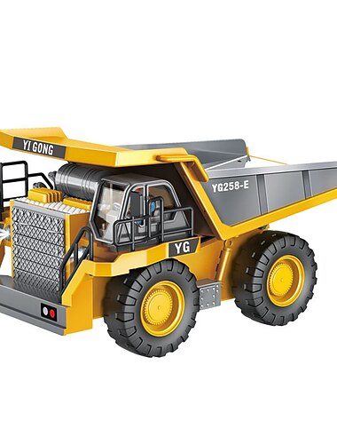  120 RC-Bagger 2,4 g ferngesteuertes technisches Fahrzeug Raupenbulldozer Muldenkipper Elektroauto Spielzeug für Jungen Kinder Geschenke für Kinder