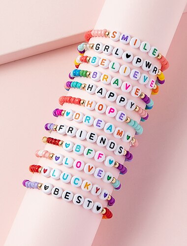  willekeurige 12 stks taylor geïnspireerde armbanden set vriendschapsarmbanden voor vrouwen meisjes tijdperken tour anti hero 1989 minnaar reputatie outfits sieraden voor Swiftie fans