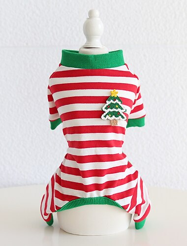 Hunde Katzen Pyjamas Modisch Kuschelig Winter Weich Waschbar Komfortabel Weihnachten Outdoor Casual Hundebekleidung for Bichon Frise Pudel Spitz kleines Haustier Schmetterling