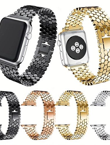  Kompatibilis valamivel Apple Watch óraszíj 38mm 40mm 41mm 42mm 44mm 45mm 49mm Csillogás Nők férfiak ötvözet Csere óraszíj mert iwatch Ultra 2 Series 9 8 7 SE 6 5 4 3 2 1