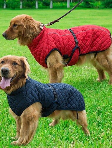  Perros Gatos Abrigos Chaqueta Moda Casual Invierno Reflexivo Templado Transpirable Suave Lavable Exterior Casual Diario Ropa para perros for Corgi Perro tejonero Pomerania Animal doméstico del beb
