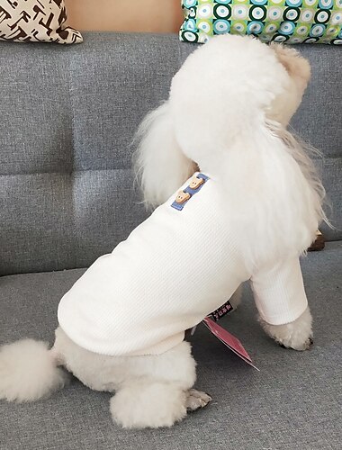  Psy Koty Bluza dresowa Moda Śłodkie Zima Oddychający Miękka Zmywalny Wygodny Na zewnątrz Codzienne Ubranka dla psów for Bichon frise Szpic miniaturowy szczeniaków i młodych kotów Motyl Small