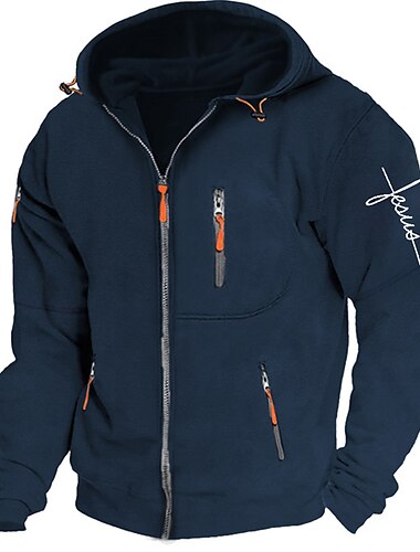  Herren Buchstabe Grafik-Drucke Hoodies Langarm Sweatshirts Mit Kapuze Modisch Täglich Urlaub Ausgehen Frühling & Herbst Hell Gray Dunkelblau Grau Bekleidung Designer S M L XL 2XL 3XL