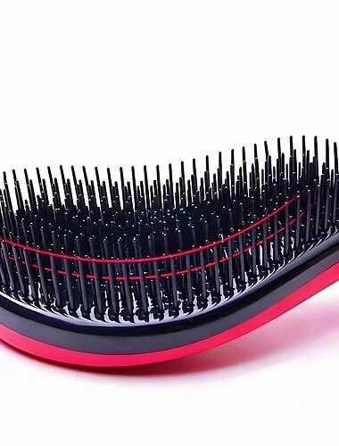  Cepillo desenredante antiestático para masaje del cuero cabelludo y viajes, perfecto para cabello seco y mojado