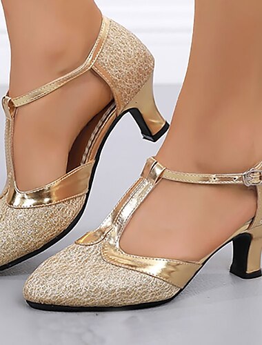  Pentru femei Sandale Sandale de cristal Mărime Plus Size Tocuri cu curea pentru gleznă Petrecere Zilnic Culoare solidă Toc Înalt Vârf ascuțit Elegant Epocă Modă PU Toc mijlociu argintiu Toc mijlociu