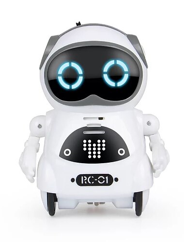  Taschen-RC-Roboter, der interaktiven Dialog spricht, Spracherkennungsaufzeichnung, Singen, Tanzen, Geschichten erzählen, Mini-RC-Roboter, Spielzeug, Geschenk