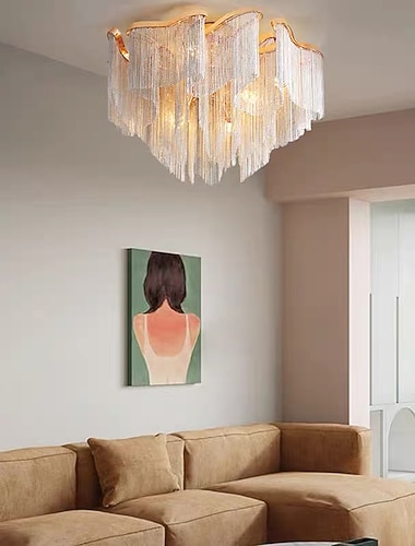  80 cm Einzigartiges Design Kronleuchter Metall Galvanisierung Modern 110-120V 220-240V