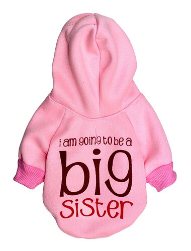  Hund Katze Kapuzensweatshirt Mode Niedlich Winter Weich Waschbar Bequem Outdoor Alltagstauglich Hundebekleidung for Bichon Frise Pudel Zwergspitz Baby Haustier Papillon