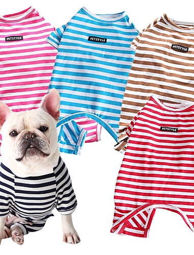  Honden Katten Pyjama Modieus leuke Style Winter Zacht Wasbaar Comfortabel Voor Binnen Casual / Dagelijks Hondenkleding for Bichon Frise Poedel pomeranian kleine huisdieren Vlinder