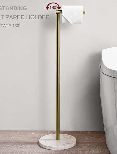  Toilettenpapierhalter, Badezimmerregal, längenverstellbar, faltbar, einziehbares Kabel, zeitgenössisch, modern, Silikon, Gummi, Edelstahl, gemischtes Material, 1 Stück – Badezimmer-Bodenmontage