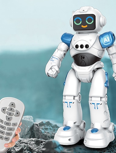  r28 רובוט אינטליגנטי דיאלוג קולי תכנות רגשון מגע ריקוד מחוות חישת שלט רחוק צעצוע רב תכליתי
