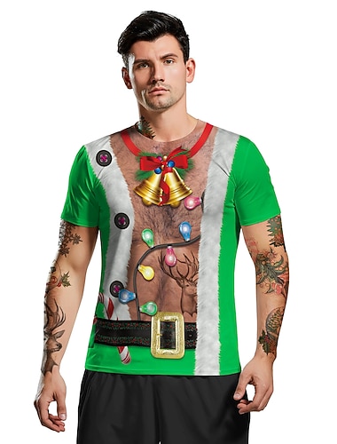  Nadruk Koszulka Koszulkowy Kreskówka Manga Graficzny na Dla par Męskie Damskie Dla dorosłych Druk 3D  Do Święta Karnawał Bal maskowy Impreza Festiwal