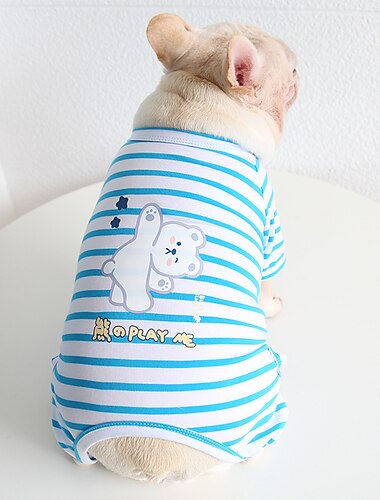  Hunde Katzen Pyjamas Modisch Kuschelig Winter Weich Waschbar Komfortabel Innen Casual Hundebekleidung for Bichon Frise Pudel Spitz kleines Haustier Schmetterling