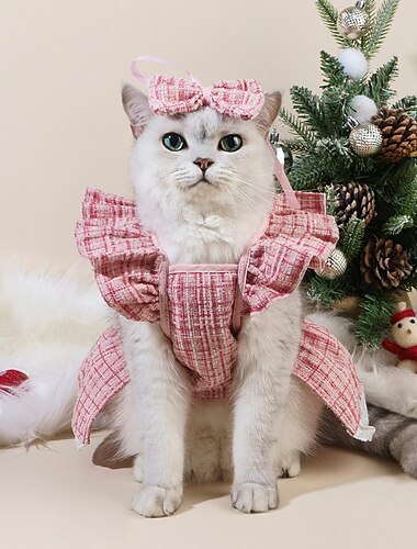  Собаки Коты Платья Мода Симпатичные Стиль Зима Мягкий Влажная чистка Удобный на открытом воздухе Для вечеринок Одежда для собак for Бишон Фриз Пудель Померанский шпиц молодого животного папиллон