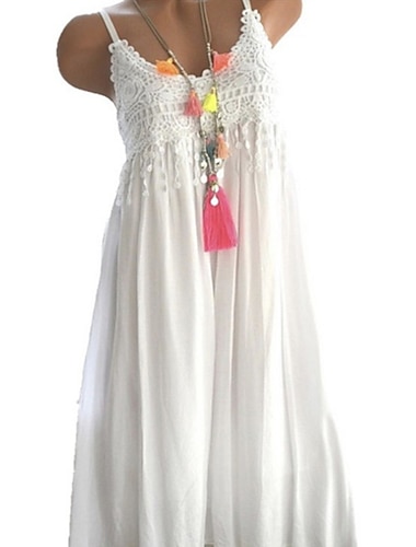  γυναικείο plus size λουράκι καμπύλη casual φόρεμα μονόχρωμο v λαιμόκοψη αμάνικο καλοκαιρινό φόρεμα άνοιξη μίνι φόρεμα καθημερινή μόδα χαλαρή εφαρμογή