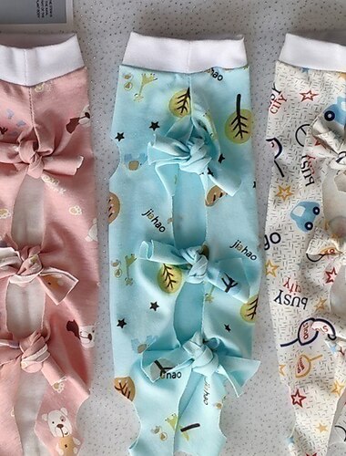  Honden Katten Pyjama Fysiologische broek Modieus Feest Winter Ademend Zacht Wasbaar Comfortabel Buiten Casual / Dagelijks Hondenkleding for Bichon Frise pomeranian kleine huisdieren Vlinder Small