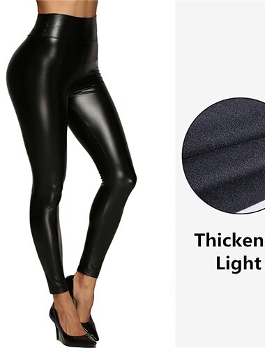  نسائي طماق بنطال ضيق مريح موضة أناقة الشارع مثيرة Ankle-length خصر عالي لون الصلبة قطع عالية ضد الهواء ناعم مريح مرن نسبياً الأماكن المفتوحة مناسب للحفلات شارع