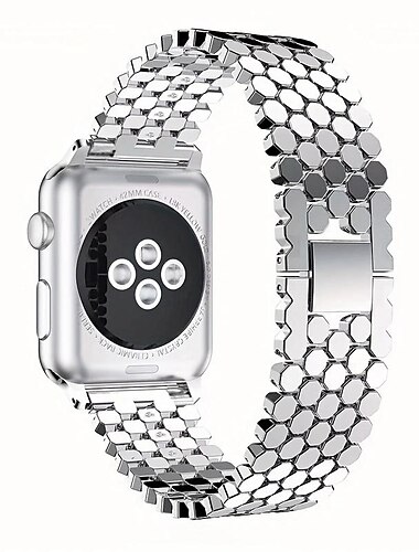  Kompatibilní s Řemínek k hodinkám Apple Watch 38 mm 40 mm 41 mm 42 mm 44 mm 45 mm 49 mm Lesk Ženy muži Slitina Náhradní pásek na hodinky pro iwatch Ultra 2 Series 9 8 7 SE 6 5 4 3 2 1