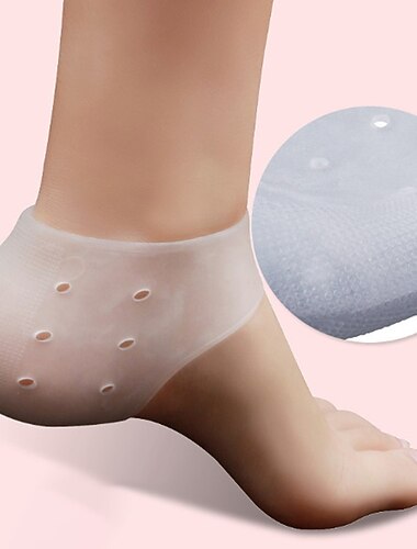  4 szt./zestaw żelowe ochraniacze na pięty, wsparcie dla zapalenia ścięgna Achillesa, ból ostrogi kostnej, stopy łagodzą ból dla mężczyzn i kobiet