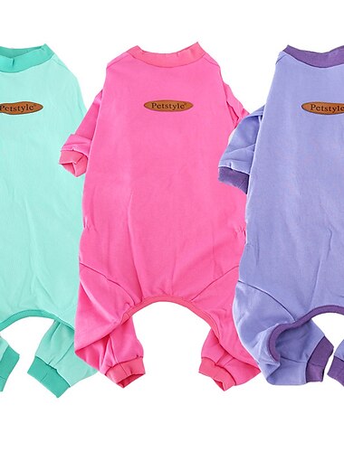  Honden Katten Jumpsuits Modieus leuke Style Winter Zacht Wasbaar Comfortabel Voor Binnen Casual / Dagelijks Hondenkleding for Schor Labrador Alaska malamute golden retriever Border Collie