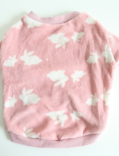  Hunde Katzen Pullover Pyjamas Modisch Kuschelig Winter Warm Weich Waschbar Komfortabel Outdoor Innen Casual Hundebekleidung for Bichon Frise Pudel Spitz kleines Haustier Schmetterling