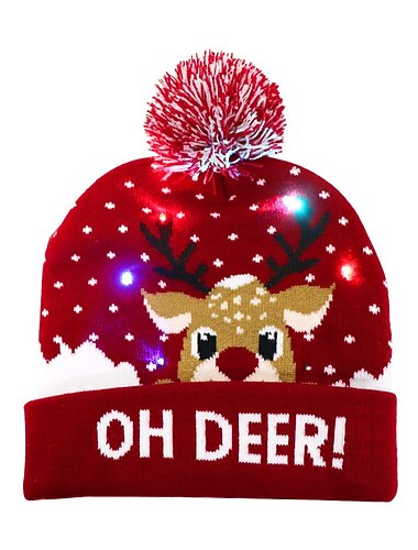  Babbo Natale Cappello di Natale Unisex Natale Carnevale vigilia di Natale stile sveglio Cappelli