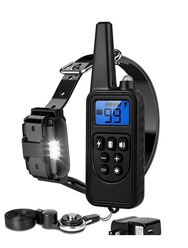  Hundetraining Schockhalsband verstellbarer Hundetrainer elektronisch / elektrisch Kunststoff elektronische Verhaltenshilfen Gehorsamstraining für Haustiere