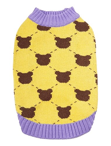  Hund Katt Tröjor Jumper söt stil Ledigt Vinter Andningsfunktion Mjuk Tvättbar Bekväm Utomhus Ledigt / vardag Hundkläder for Bichon Frisé Pommeran valpen eller det lilla husdjuret Fjäril Small