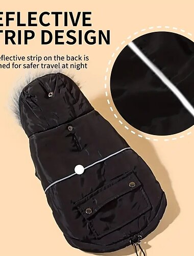  Honden Katten Jassen Jack Sport & Buiten Casual Winter Warm Ademend Zacht Wasbaar Comfortabel Buiten Casual / Dagelijks Hondenkleding for Bichon Frise pomeranian kleine huisdieren Vlinder Small